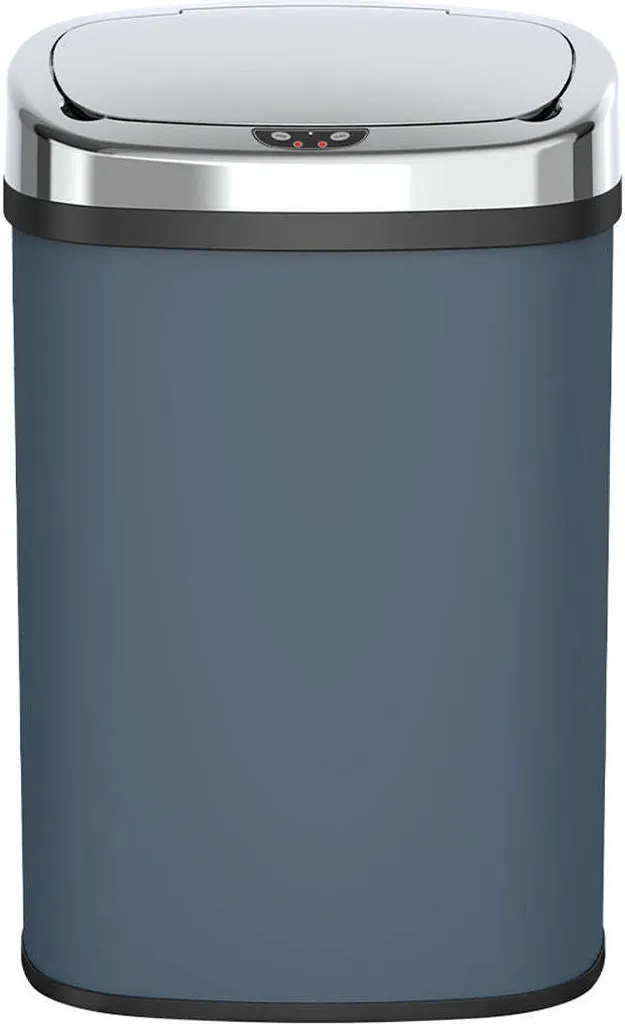 Poubelle automatique de cuisine 58L Majestic Kitchen Move Inox Gris