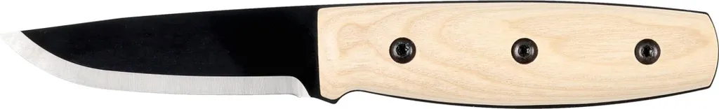 Couteau Morakniv Finn BlackBlade Ash Wood en Acier Inoxydable Recyclé