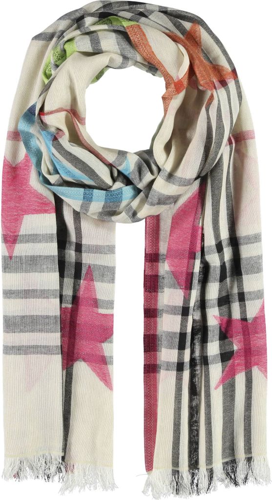 Passigatti Schal mit trendigem Webkaro, Gr. ONESIZE