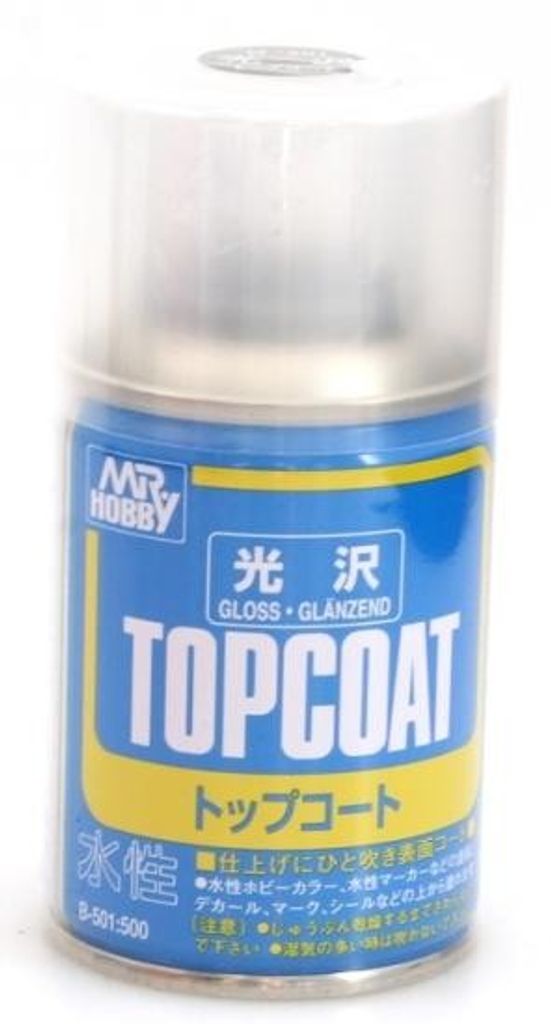Mr Hobby - Gunze B-503 - Mr. Top Coat Flat Spray (86 ml) - Produktbild 