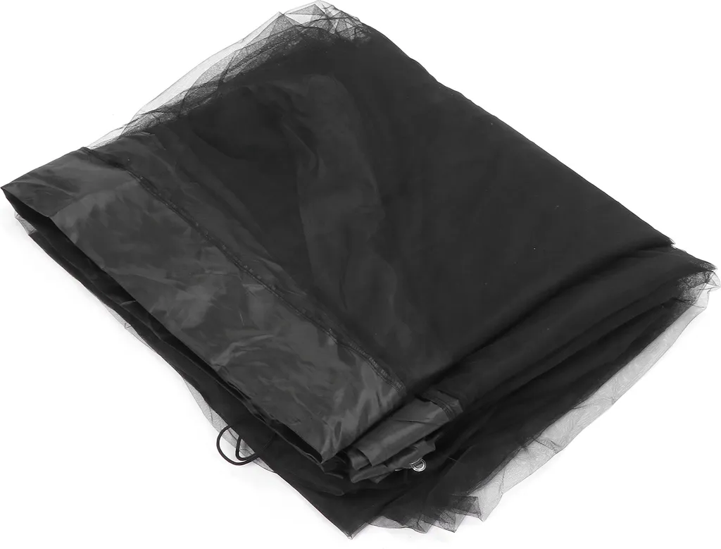 Moustiquaire de table avec zip et base lestable pour parasol déporté - 4