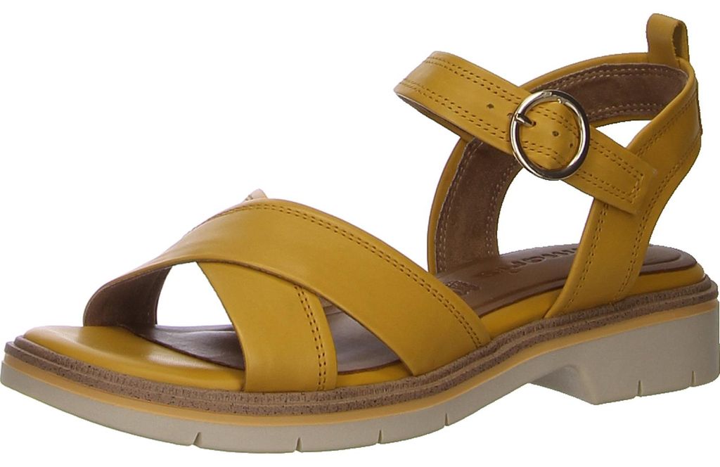 Tamaris sandalette Sandalette gelb in Gr. 38