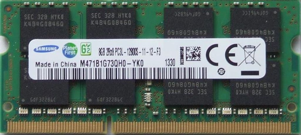 Mémoire interne Samsung M471B1G73QH0-YK0 (SO-DIMM, Image du produit 