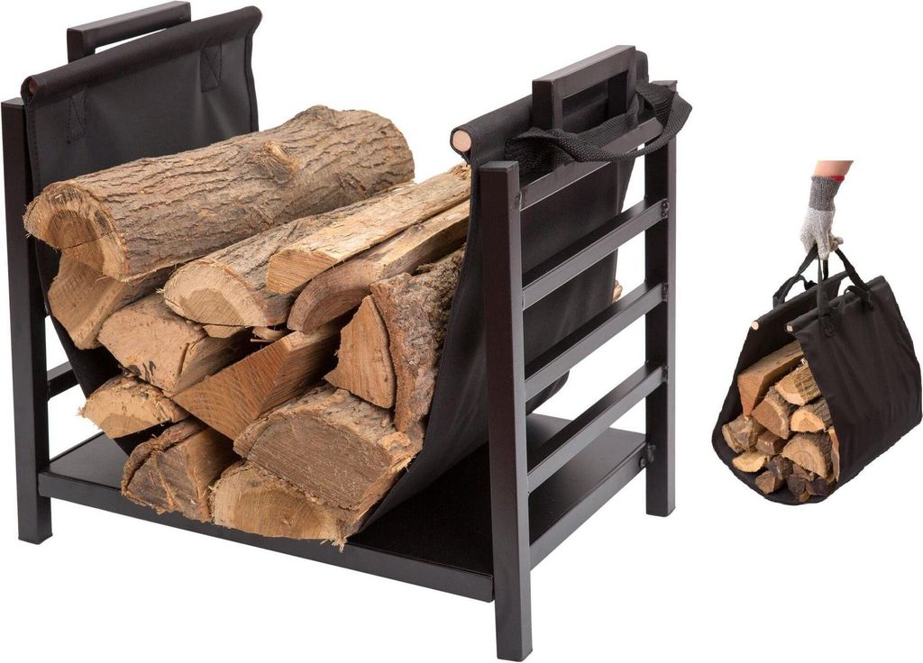 J.A.D. TOOLS Brennholzständer mit Träger