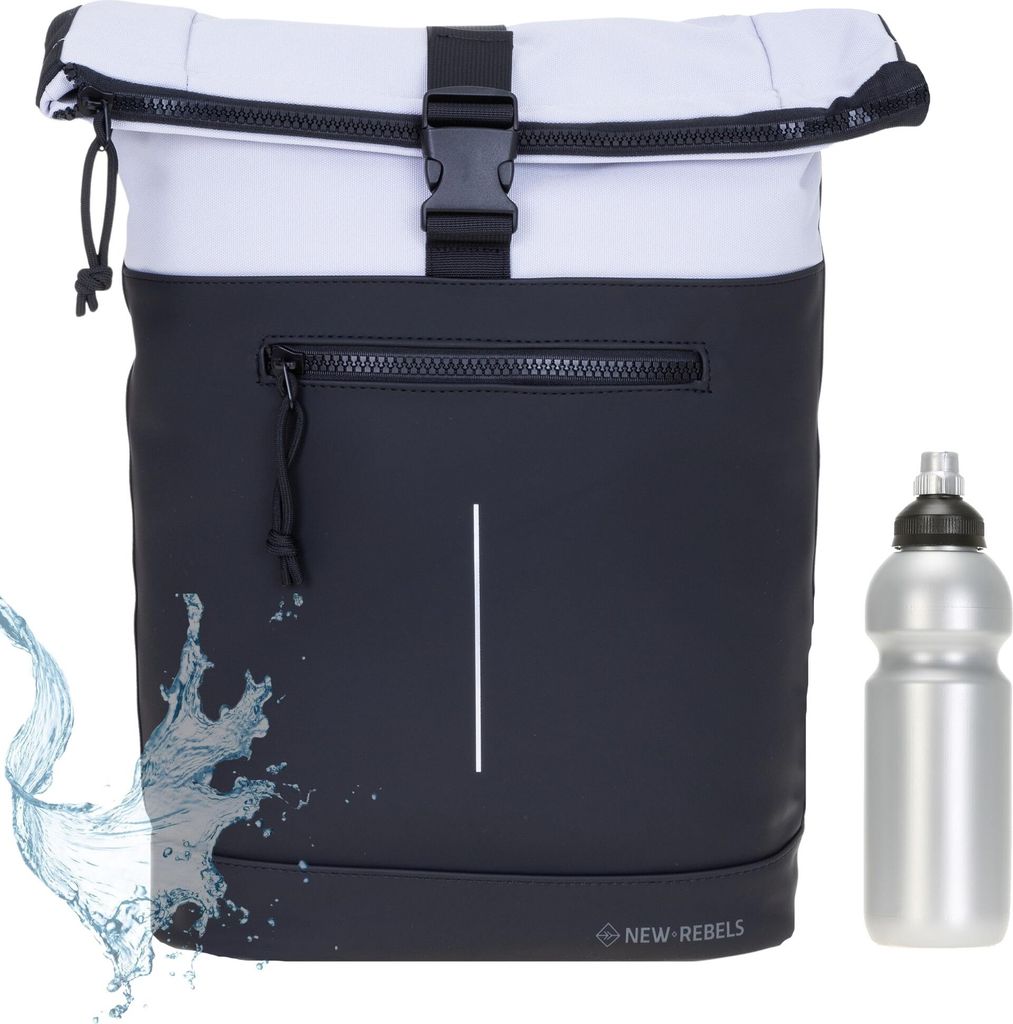 Rucksack Herren Roll-Top Freizeitrucksack Sport Fitness Produktbild 