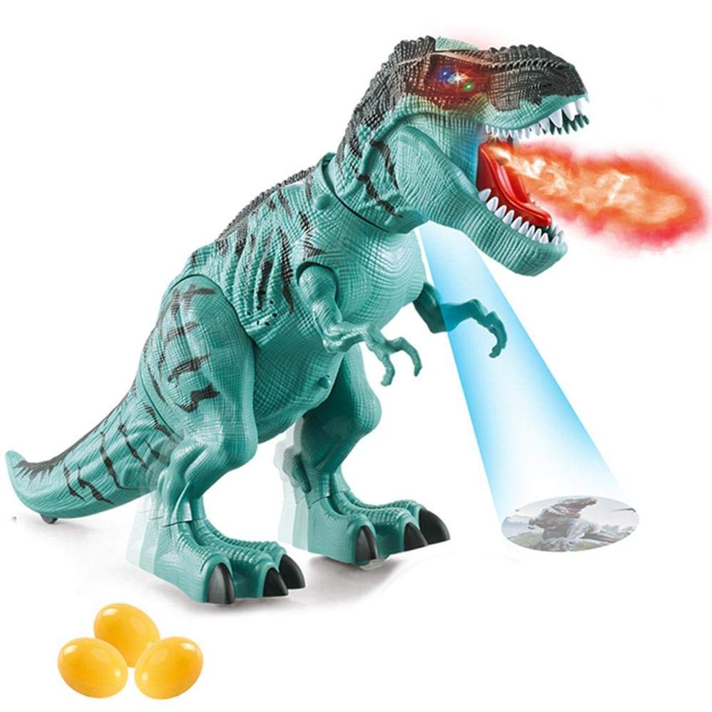 DE Kinder Elektrisch Dinosaurier Geschenke Dinosaur Spielzeug Weihnachtsgeschenk 