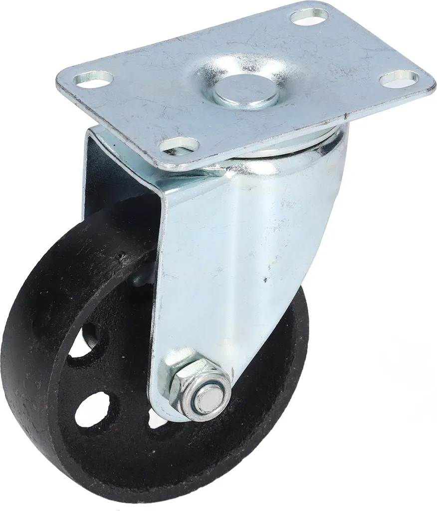 Roulette pivotante 3,5'' pour chariot industriel et mobilier roulant