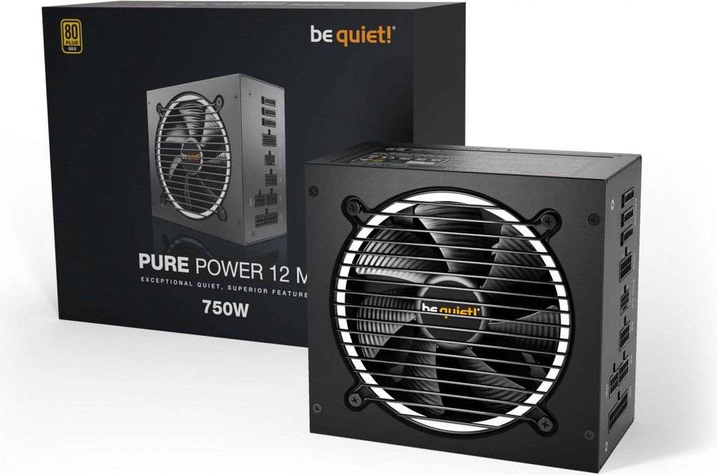 Pure Power 12 M Netzteil 750 W 20+4 pin ATX ATX Schwarz Produktbild 