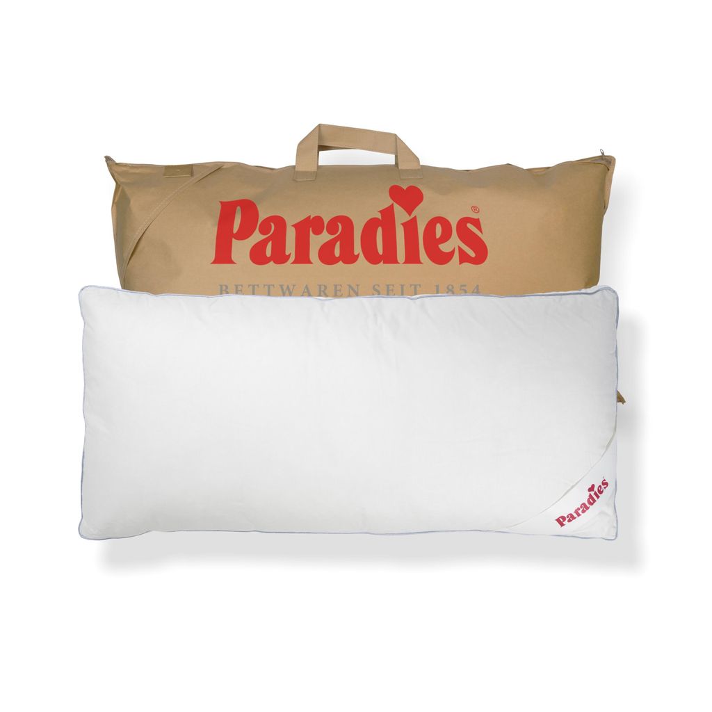 Paradies Kopfkissen 40x80 cm "Softy Top fest Bio" vegan Produktbild 