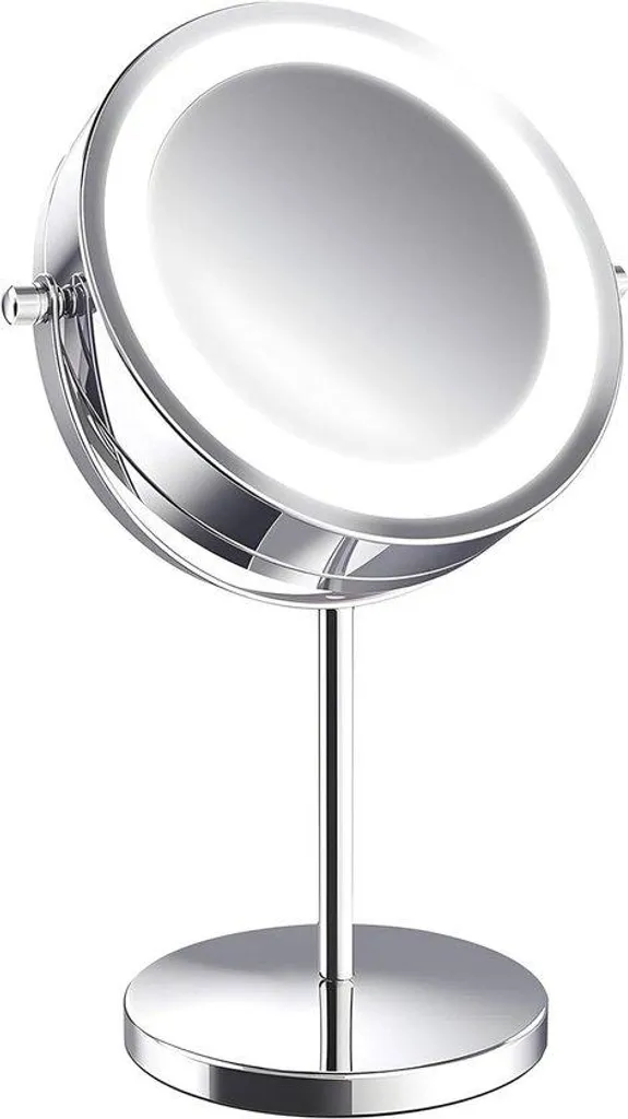 Miroir LED de voyage et maison, parfait pour se maquiller et se raser