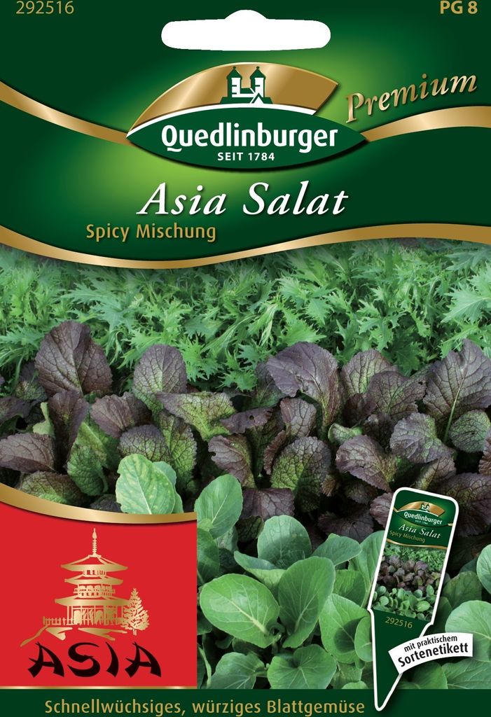 Asia Salat, Spicy Mischung Produktbild 