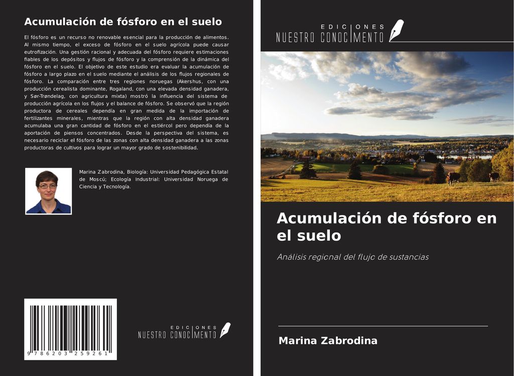 Acumulación de fósforo en el suelo