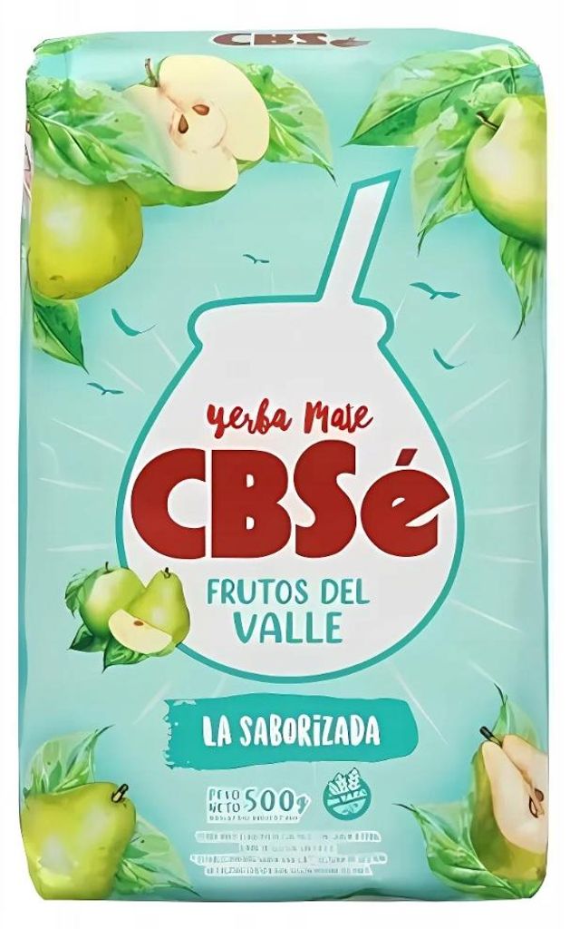 Yerba Mate CBSe Frutos del Valle, fruitige smaak, 0,5 kg / Productafbeelding 