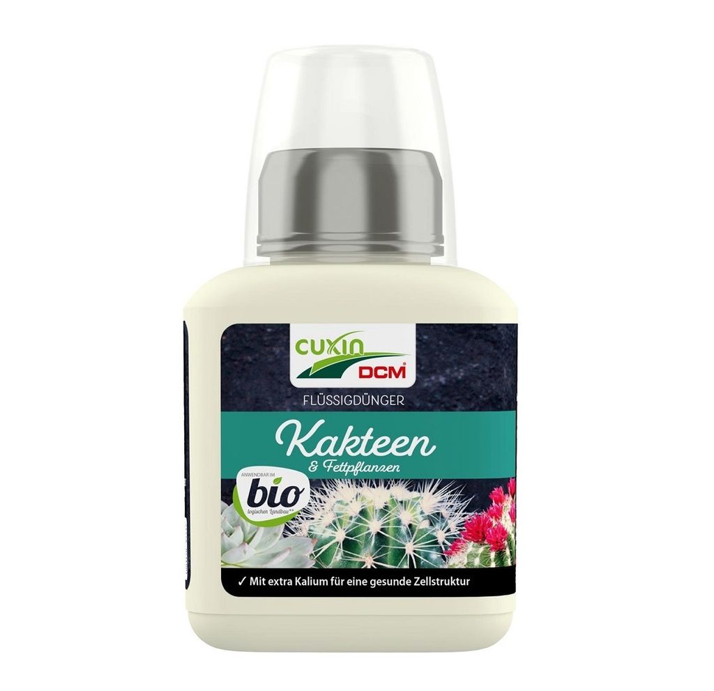 Cuxin DCM Flüssigdünger Kakteen & Fettpflanzen  250 ml Produktbild 