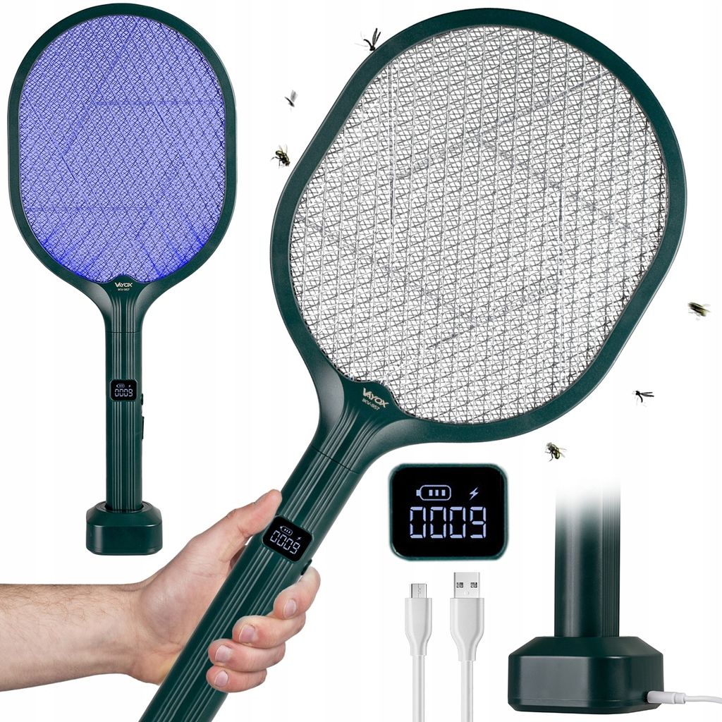 Vayox Elektrická plácačka na mouchy IKV-957 | UV | 3 režimy Obrázek produktu 