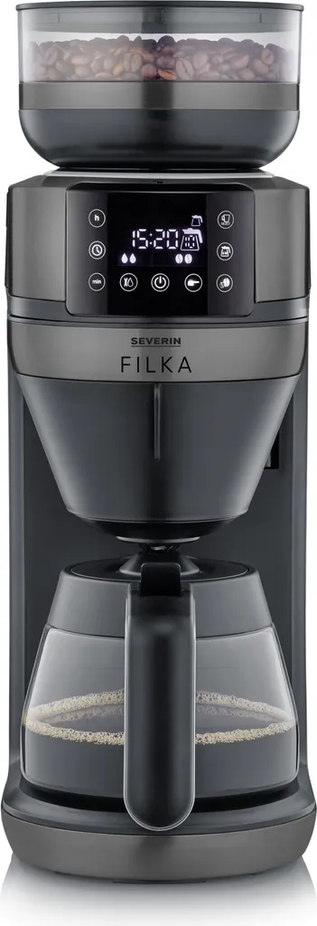 Dites stop au café fade avec la cafetière broyeur SEVERIN FILKA KA 4849