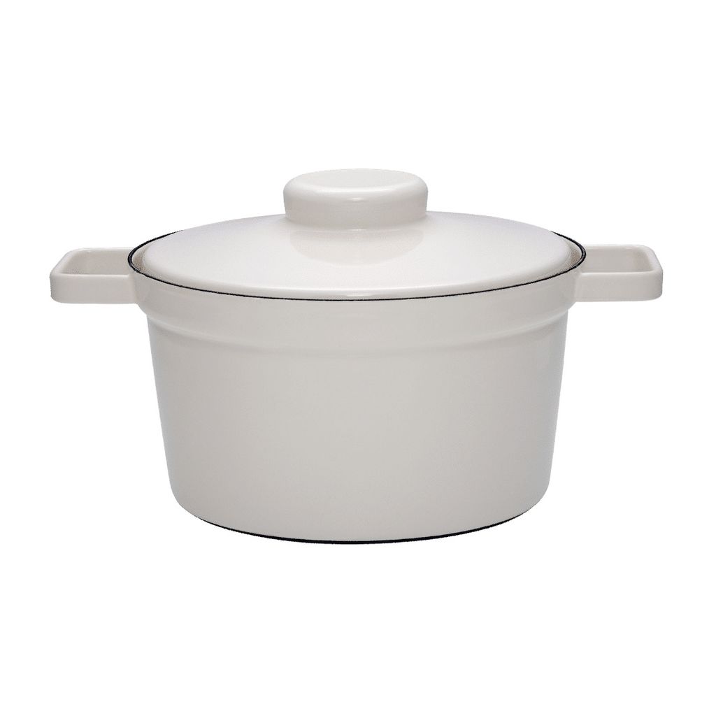 Riess Aromapot Topf mit Deckel 24cm grau 115-087