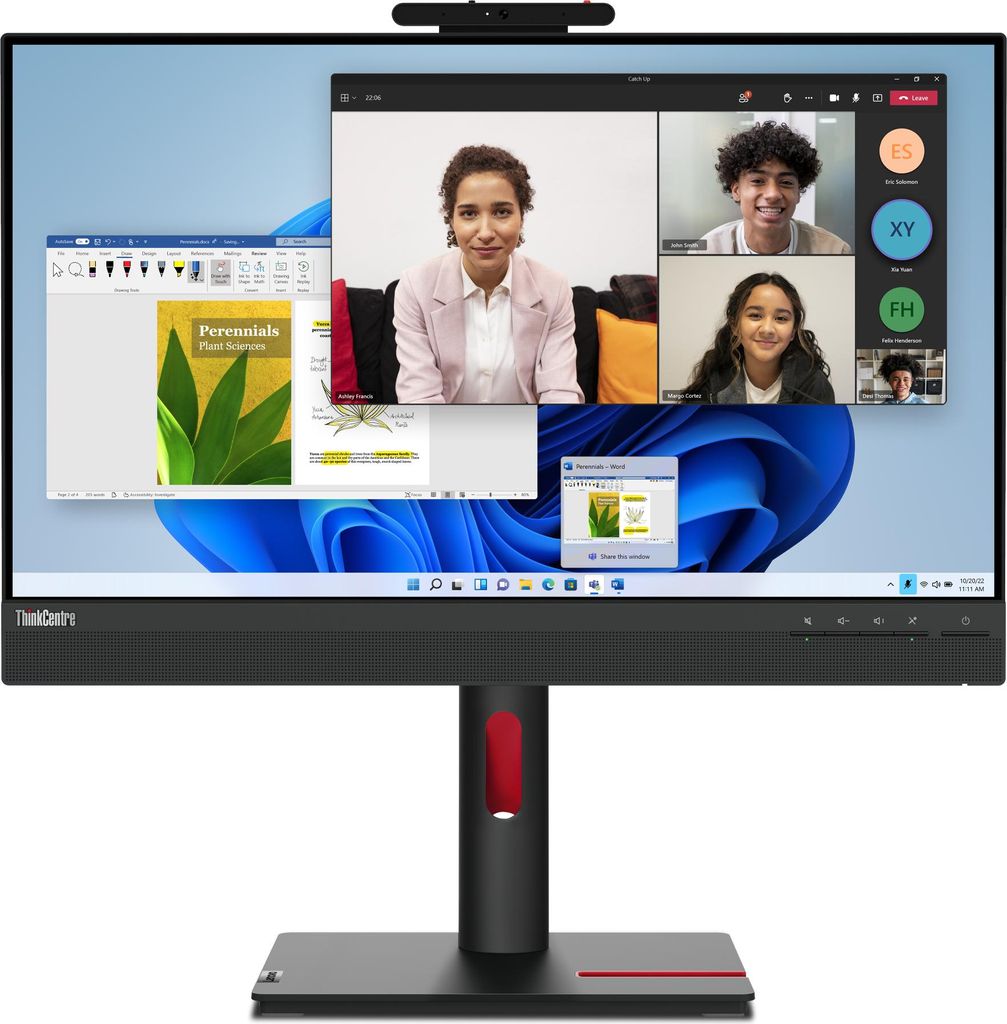 Lenovo ThinkCentre TIO-24 Gen5 Monitor, 60,5 cm (23.8"), Produktbild 