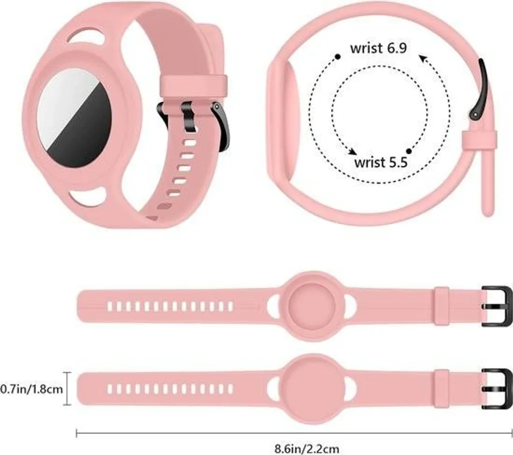 Bracciale Porta Airtag Bambini - Supporto GPS Semplice ed Efficace - 3