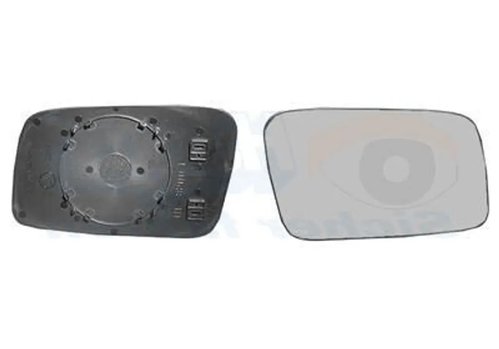 Glace de rétroviseur droit VAN WEZEL pour VOLVO V70 S70 850 S40 V40