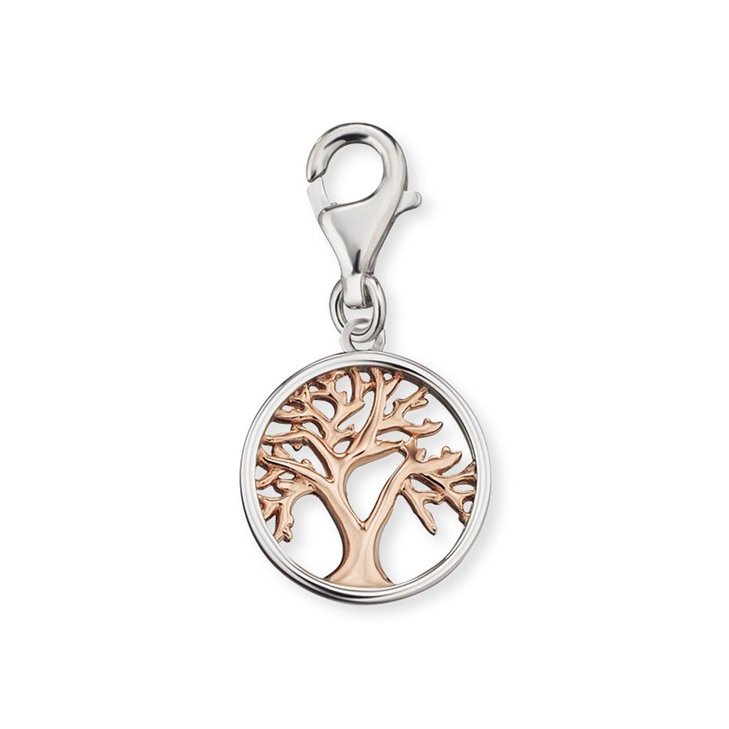 Engelsrufer ERC-LILTREE-BICOR Charm-Anhänger Tree of Life Lebensbaum