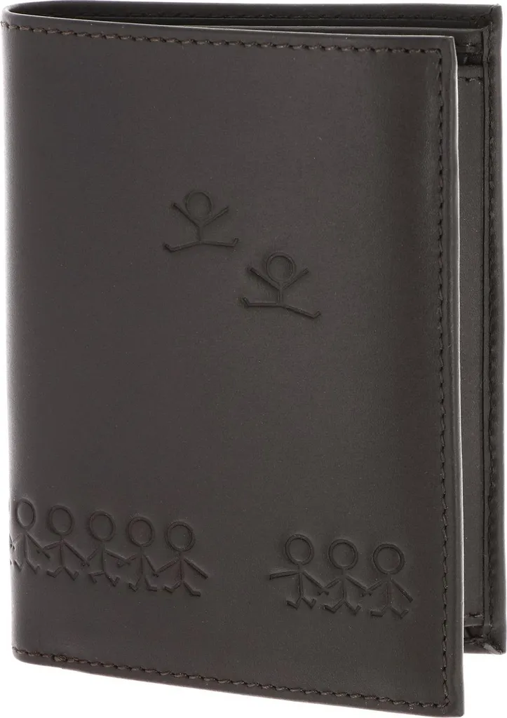 Regalo Uomo: Portafoglio Oxmox Jumping Jack Pelle RFID Marrone