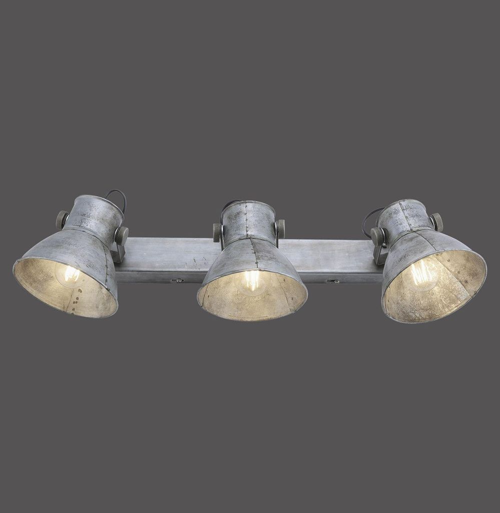 Plafonnier, spots pivotants et orientables, L 65 cm Image du produit 