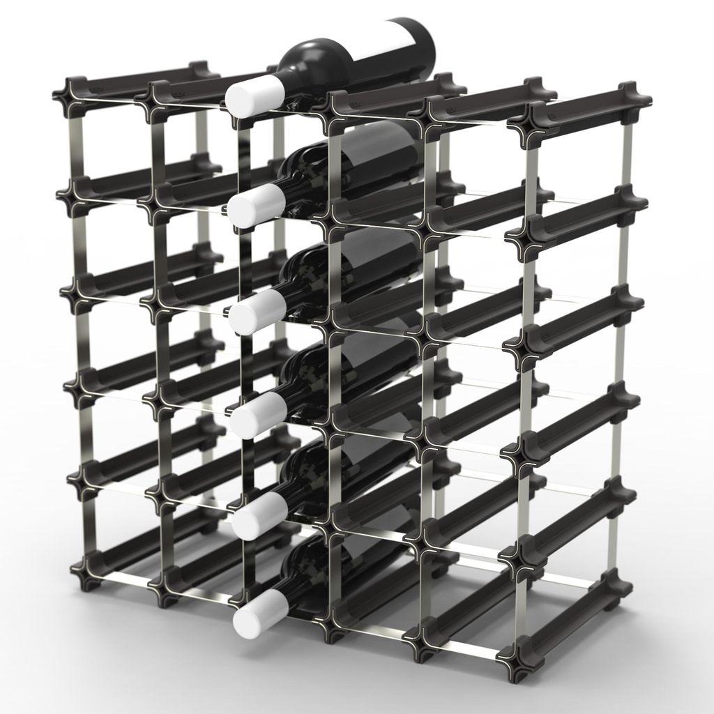 NOOK® Weinregal stapelbar 25er-Set – modulares Produktbild 