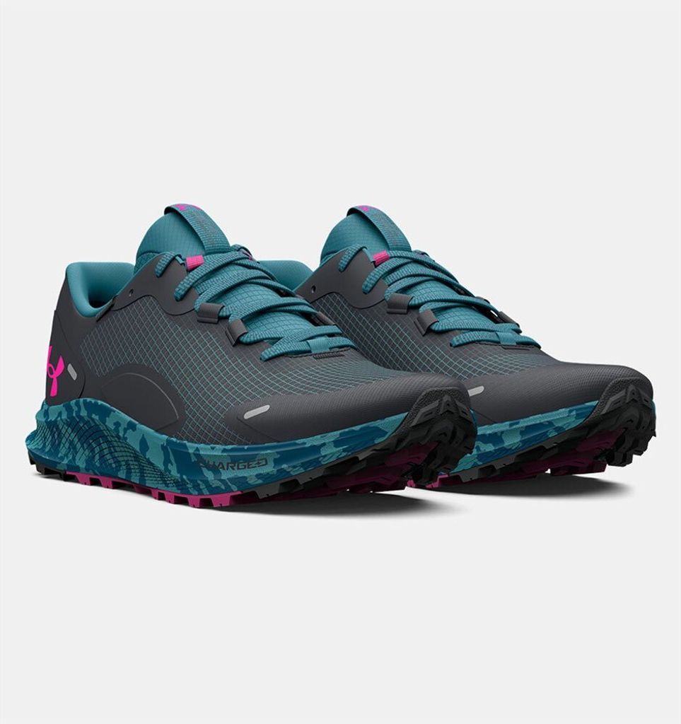 UNDER ARMOUR Charged Bandit 2 Trailrunning Laufschuhe Damen 101 - jet gray/still water/rebel pink 35.5