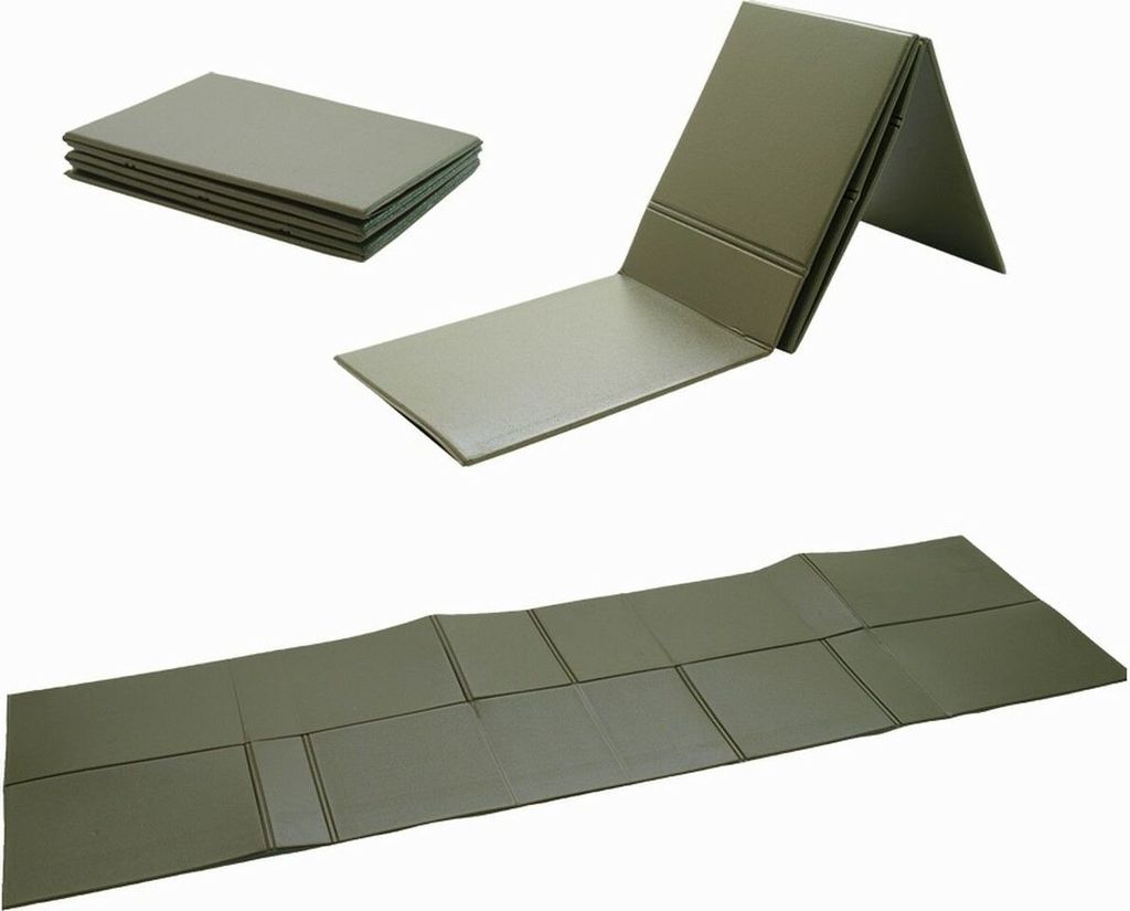 Mil-Tec BW Isomatte, faltbar, oliv Produktbild 