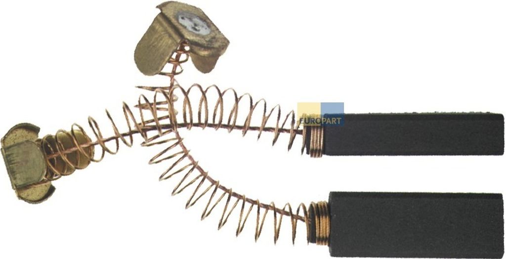 2x Motorkohle Kohlebürste 5x8x23mm Feder Teller Kleingerät Produktbild 