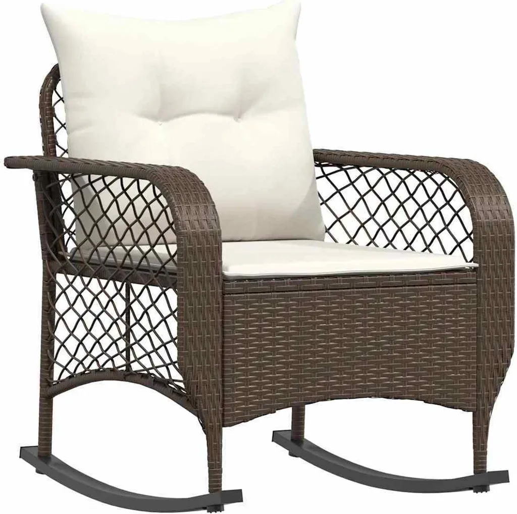 Fauteuil à bascule de jardin ergonomique pour relaxer votre dos dehors