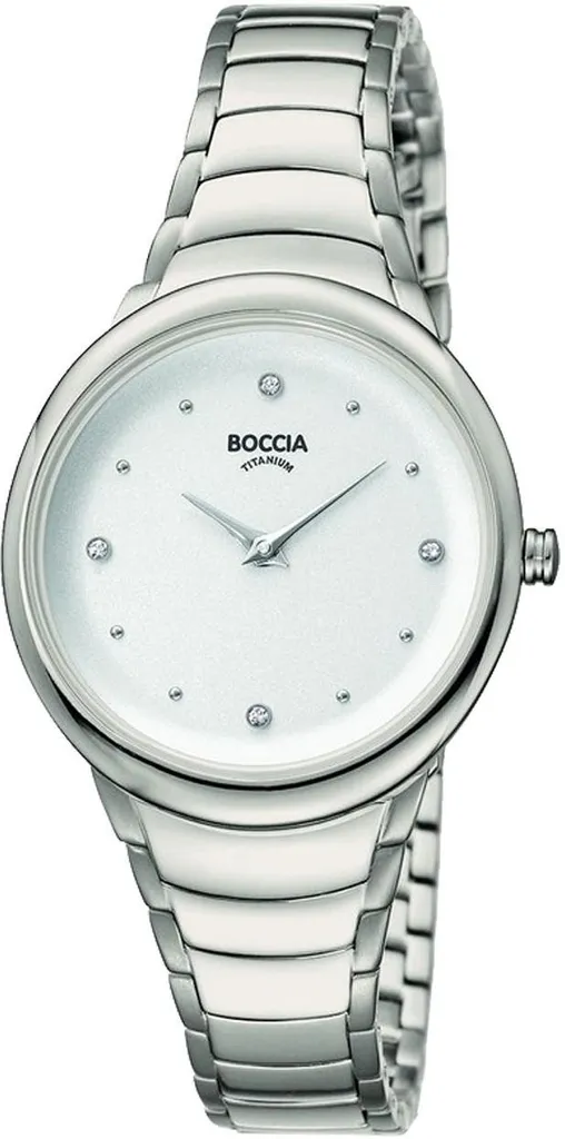 Montre analogique Boccia femme ultralégère en titane antiallergique