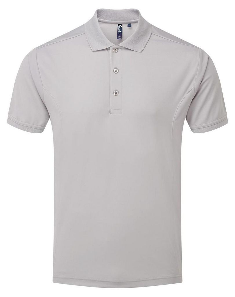 Premier - Poloshirt für Herren LT5591 (XXL) (Silber)