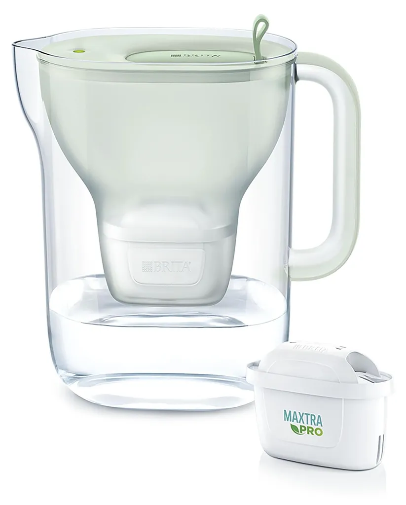 Carafe d'Eau Filtrante 2,4 L Brita - Filtre de Table Coloris Vert