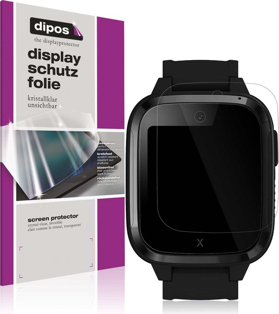 6x Schutzfolie für XPLORA Kidzi Smartwatch klar Produktbild 