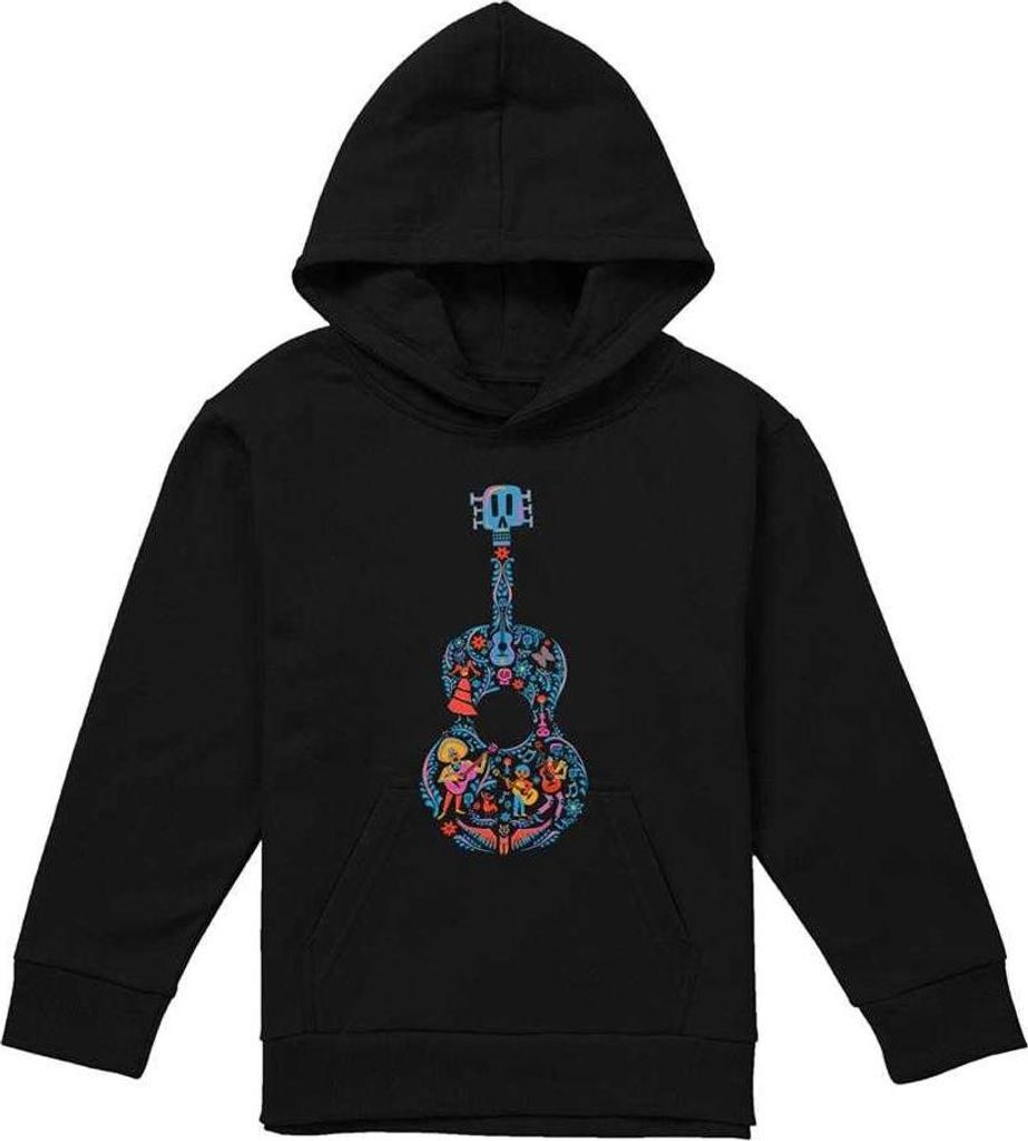 Coco - Kapuzenpullover für Kinder TV22693 (116) (Schwarz)
