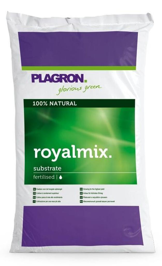 Plagron Erde 50L Royal Mix mit Perlite Produktbild 