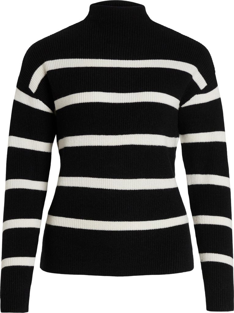 VILA Streifen Strickpullover VIRIL Größe: M