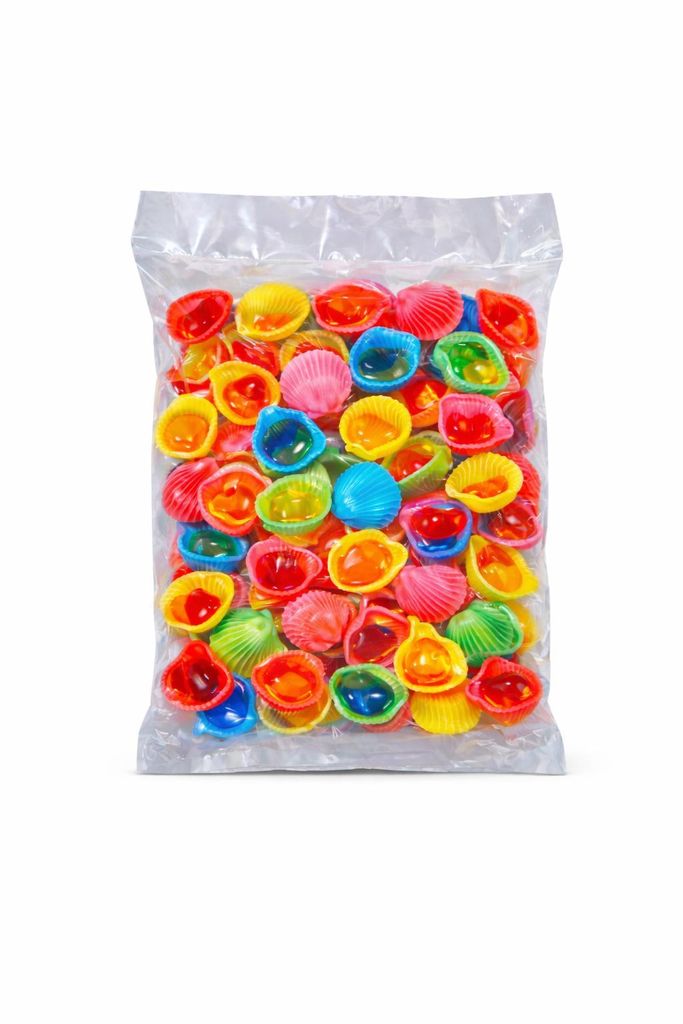 50x Leckmuscheln Frucht Bonbon einzeln verpackt Produktbild 
