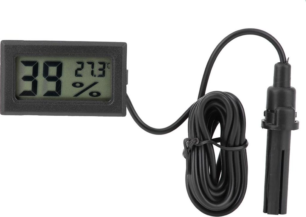 Haushalt Embedded Temperatur Feuchtigkeit Meter Küche Kochen Digitale Thermometer Hygrometer