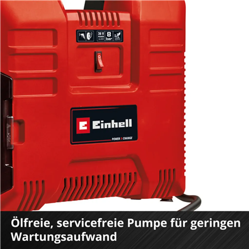 Compresseur portable Einhell sans fil pour gonfler pneu sans effort - 11