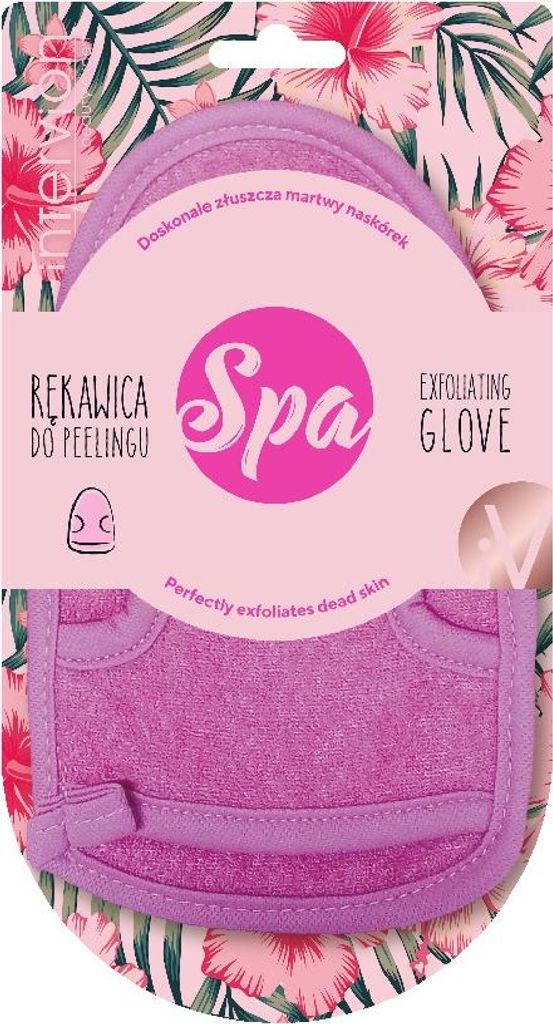 Inter Vion Pink Exfoliating Glove
