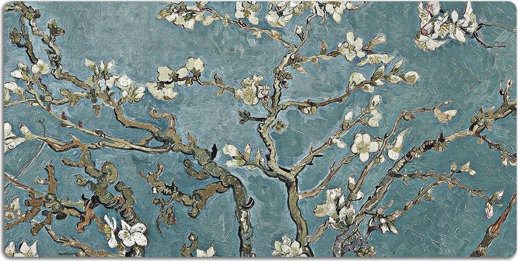 Schreibtischmatte Tischunterlage 100x50 cm Mauspad - Kirschblüte