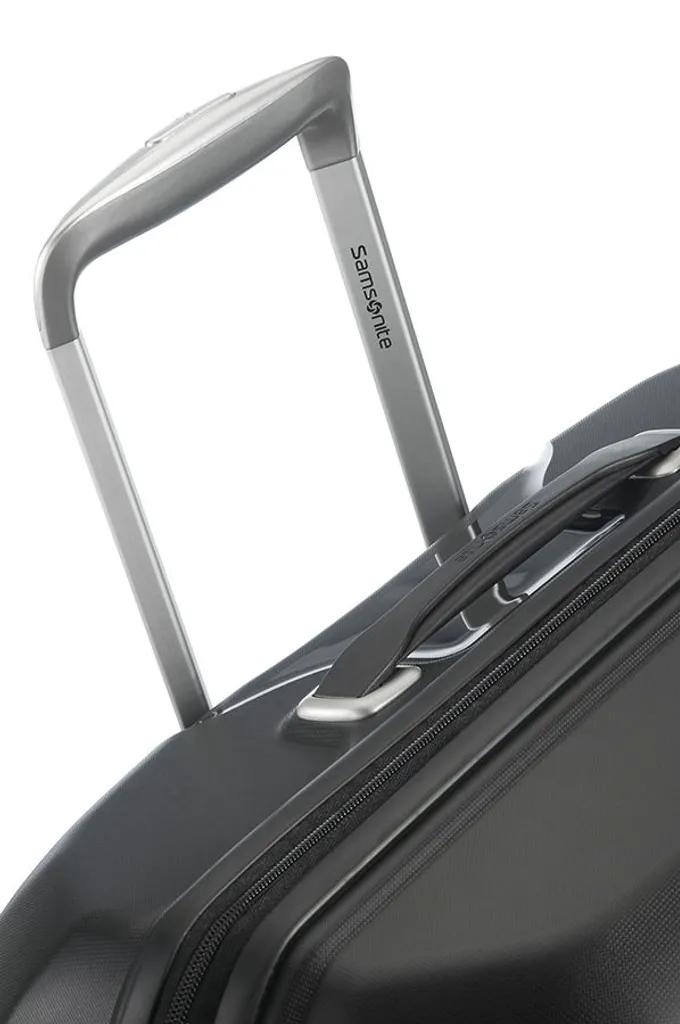 Bagage Soute Samsonite Flux Spinner 75cm Noir Idéal pour Vacances 2 Semaines