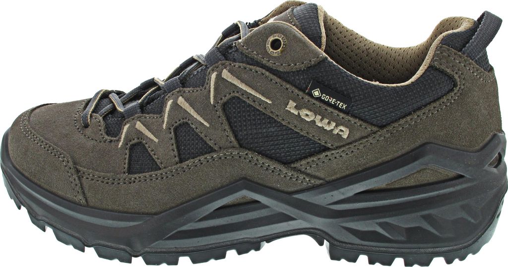 Lowa Sirkos Evo GTX Lo Wanderschuh Braun in Gr. 40