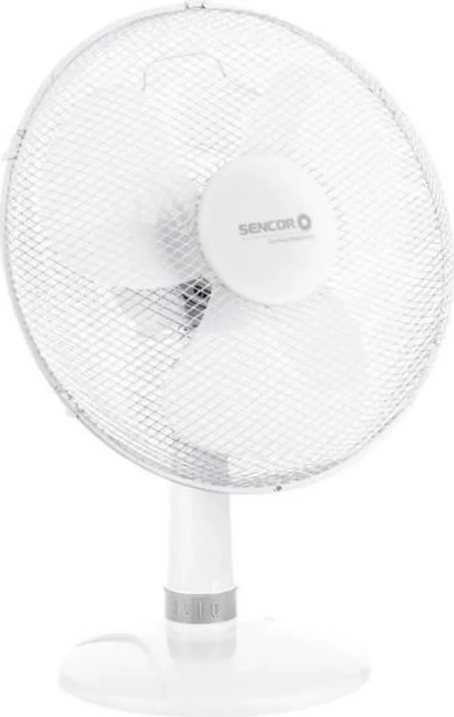 SENCOR SFE 4037WH-EUE3 Ventilateur de Table Compact Blanc Silencieux