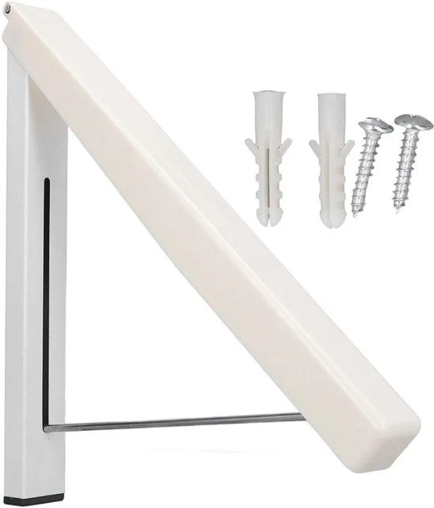 Cintre pliable robuste en ABS noir - Lot de 10 cintres gain de place