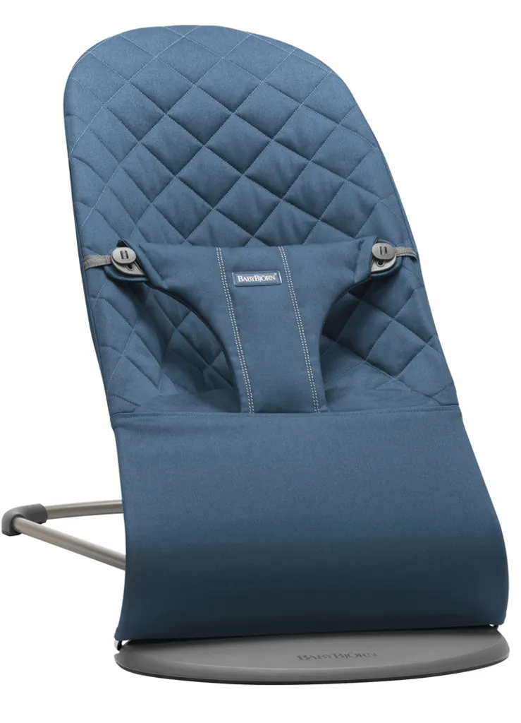 Transat BabyBjörn Bliss Coton Bleu Nuit - Siège Ergonomique Bébé
