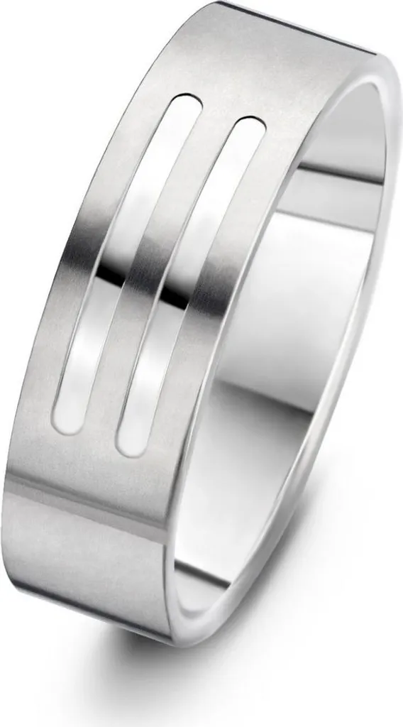 Bague Danish Design Femme IJ141R1-64 - Anneaux Argentés Chic Taille 64